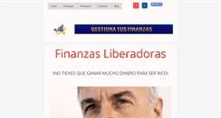 Desktop Screenshot of gestionatusfinanzas.com